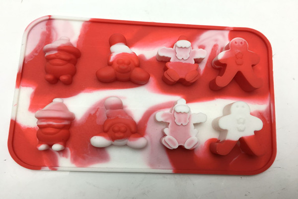 专业生产硅胶圣诞冰格模