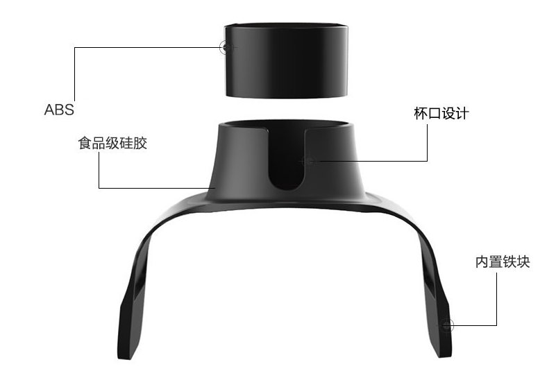 做沙发喝酒或喝茶，有硅胶套可以固定酒瓶或水杯吗？