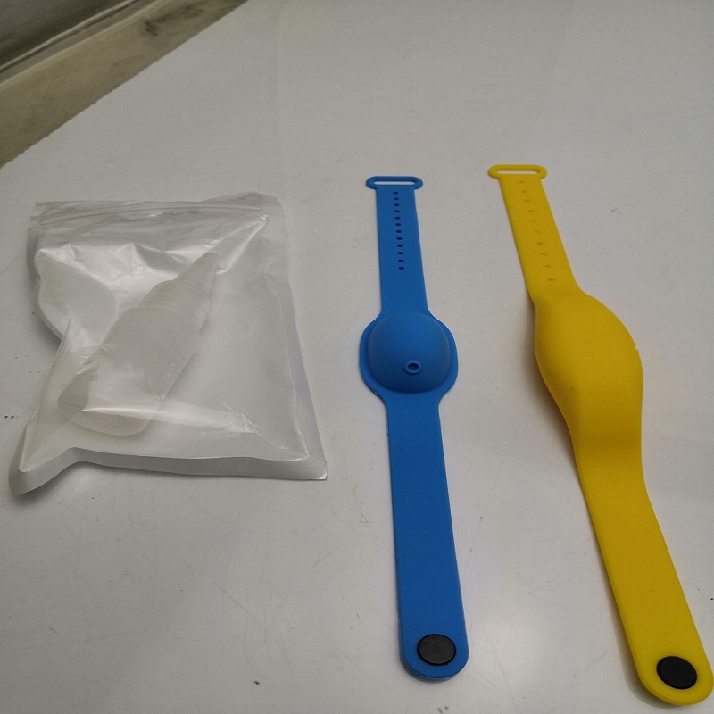 免洗手液硅胶手环的作用