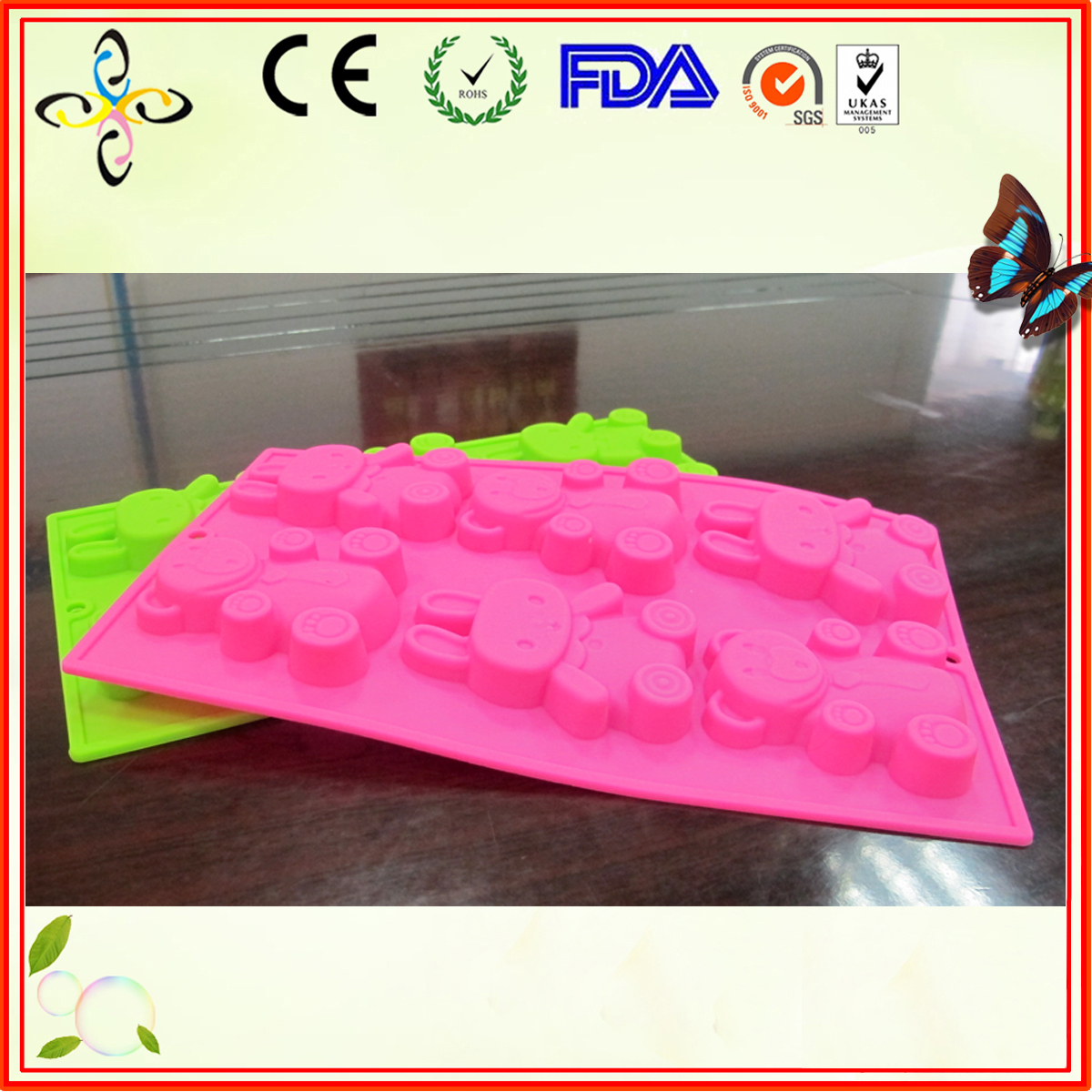 专业生产硅胶蛋糕模 巧克力模 手工皂模定制厂家