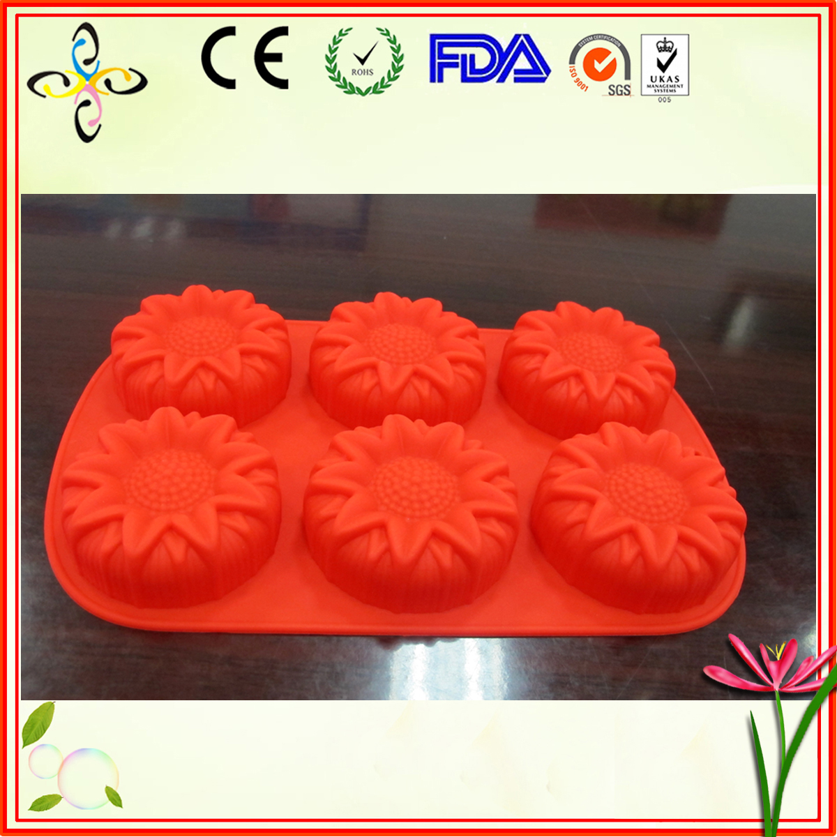 专业生产硅胶蛋糕模 巧克力模 手工皂模定制厂家