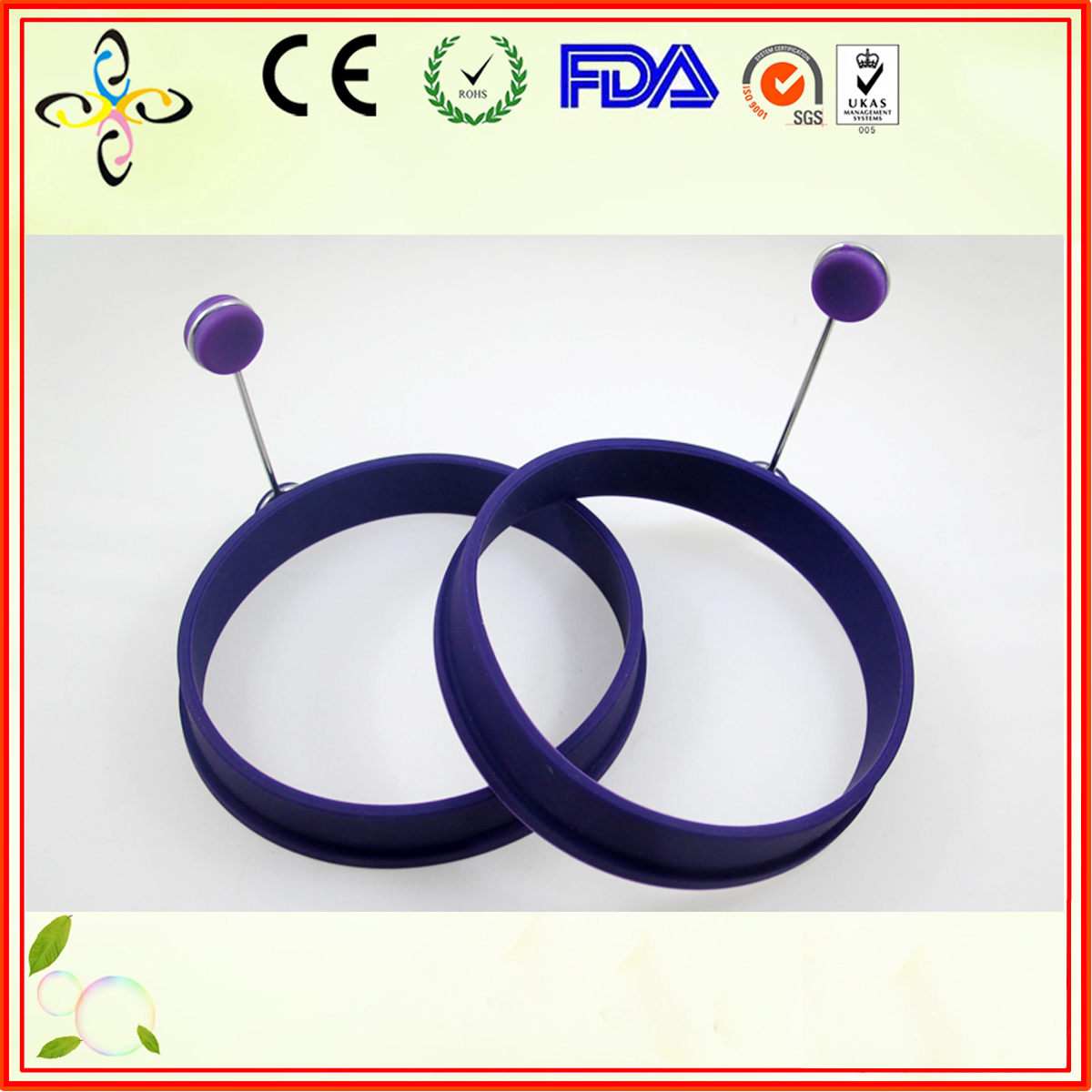 硅胶煎蛋器 硅胶心形煎蛋器 硅胶煎饼器