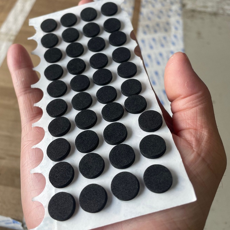 圆形EVA脚垫3M背胶脚垫